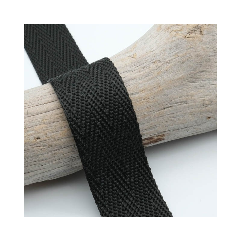 Sangle Polypropylène 30MM Noir - Maison Klem