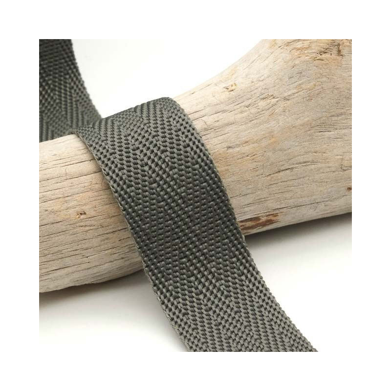 Sangle Polypropylène 30MM Gris Foncé - Maison klem