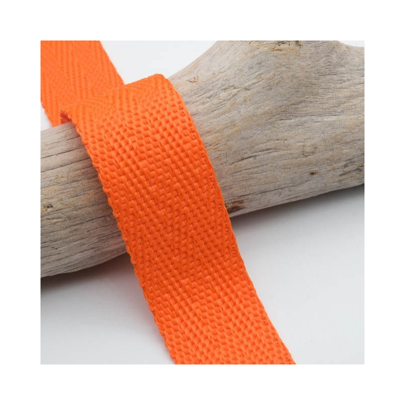 Sangle Polypropylène 30MM Orange - Maison Klem
