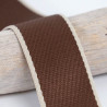 Sangle Bord 38MM Marron Foncé - Maison Klem