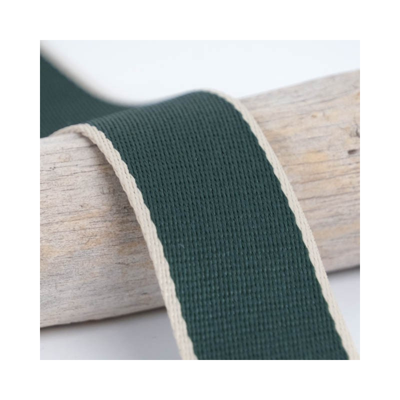 Sangle Bord 38MM Vert Foncé - Maison Klem