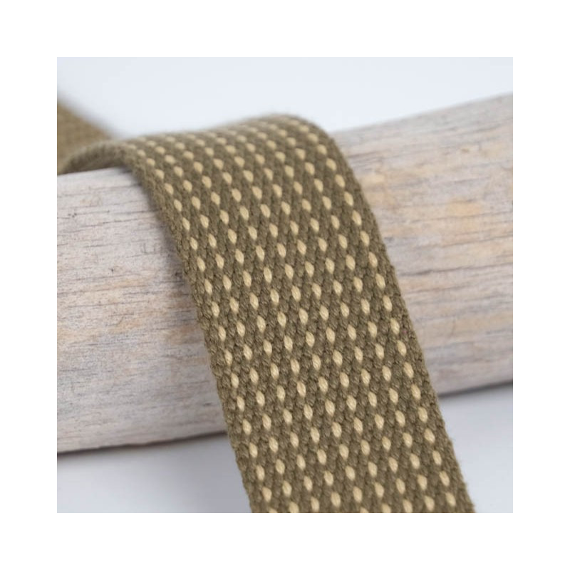 Sangle Stitch 30MM Vert - Maison Klem