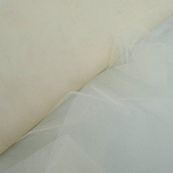 Tulle 150 Rigide Ivoire - Maison Klem