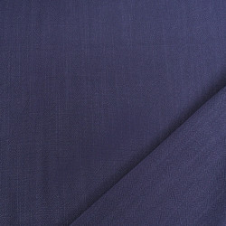 Lin Lavé Viscose 138CM Bleu Persan - Maison Klem