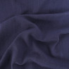Lin Lavé Viscose 138CM Bleu Persan - Maison Klem