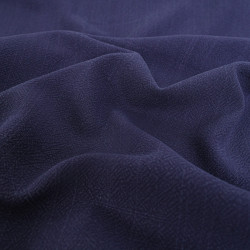 Lin Lavé Viscose Luna Indigo - Maison Klem