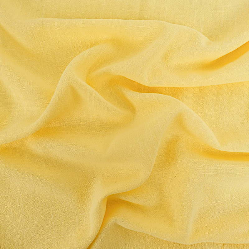 Lin Lavé Viscose 138CM Bleu Persan - Maison Klem