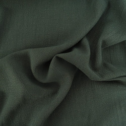 Lin Lavé Viscose 138CM Bleu Persan - Maison Klem