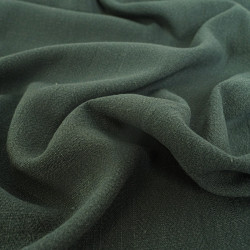 Lin Lavé Viscose 138CM Bleu Persan - Maison Klem