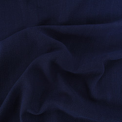 Lin Lavé Viscose Luna Marine - Maison klem