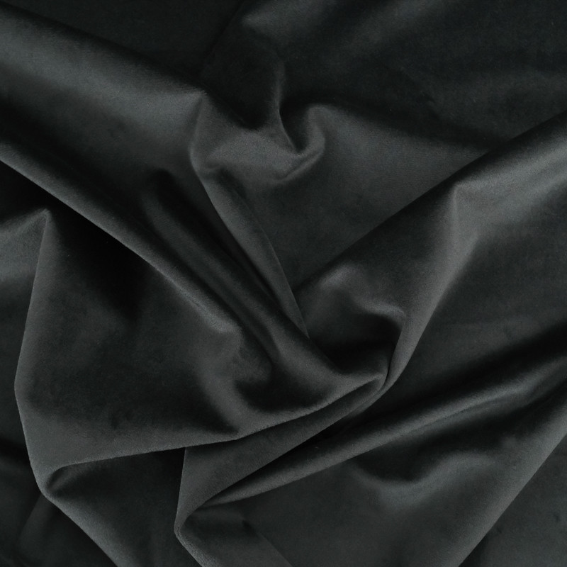 Velours Léger Victor Noir - Maison Klem