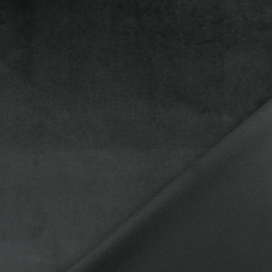 Velours Léger Victor Noir - Maison Klem