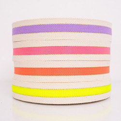 Sangle Coton Lurex Bicolore - Maison Klem