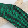 Sangle Elastique 70mm Noir et Vert - Maison Klem