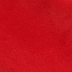 Velours Lisse Epais Rouge Elise - Maison Klem