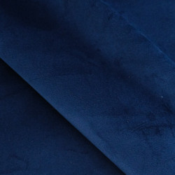 Velours Lisse Epais Navy - Maison Klem