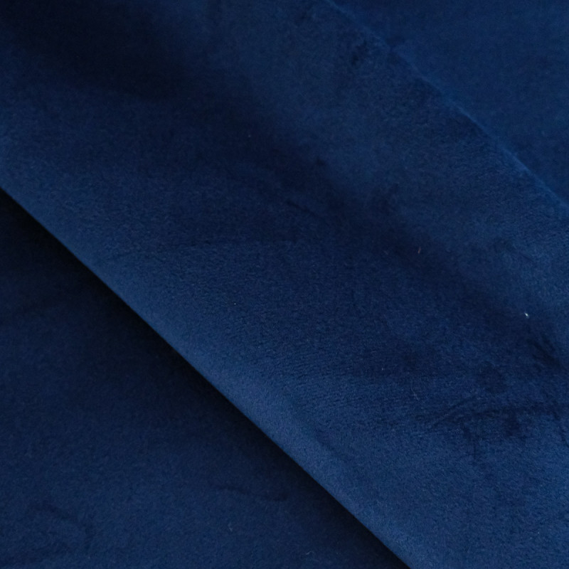 Velours Lisse Epais Navy - Maison Klem