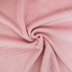 Velours Teddy Rose Tendre Envers Sherpa - Maison Klem