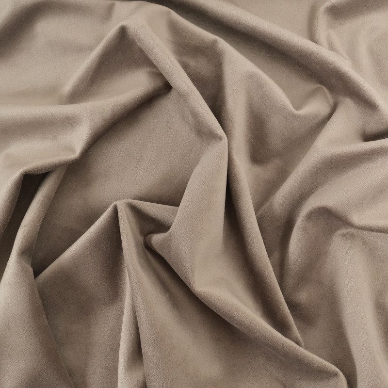 Velours Léger Victor Taupe - Maison Klem