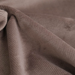 Velours Lisse Epais Rouge Foncé - Maison Klem