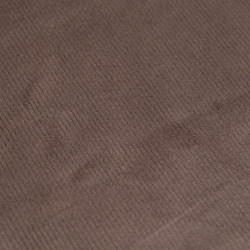 Velours Lisse Epais Rouge Foncé - Maison Klem