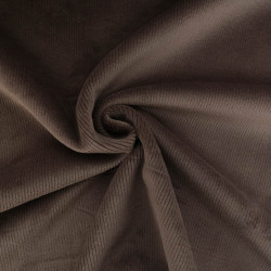 Velours Milleraies Taupe Envers Sherpa - Maison Klem