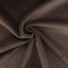 Velours Milleraies Taupe Envers Sherpa - Maison Klem
