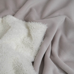 Velours Lisse Epais Rouge Foncé - Maison Klem