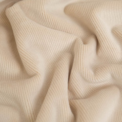 Velours Teddy Vanille Envers Sherpa - Maison Klem