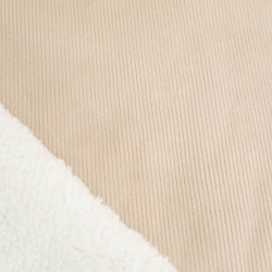 Velours Lisse Epais Rouge Foncé - Maison Klem