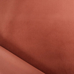 Tissu Velours Côtelé Coton Sienne - Maison Klem