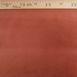 Tissu Velours Côtelé Coton Sienne - Maison Klem