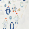 Sweat Imprimé Pingouins Envers Doudou - Maison Klem