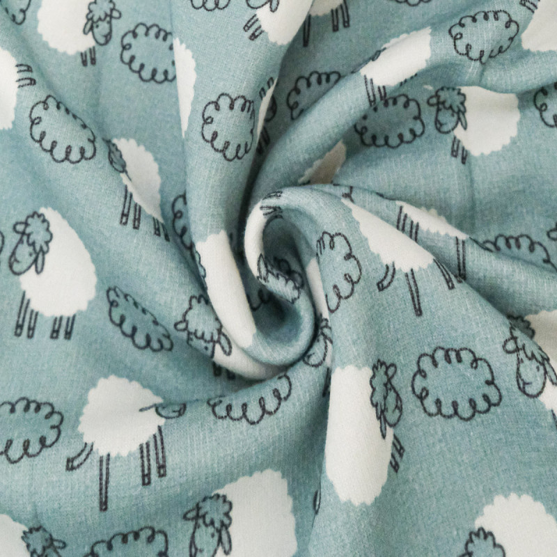 Sweat Imprimé Mouton Envers Doudou - Maison Klem