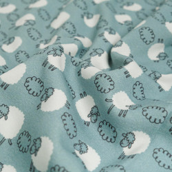 Sweat Imprimé Mouton Envers Doudou - Maison Klem