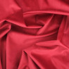 Velours Léger Victor Rouge Foncé - Maison Klem