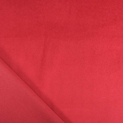 Velours Léger Victor Rouge Foncé - Maison Klem