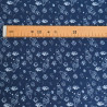 Jersey de Coton Imprimé Spatial Fond Bleu - Maison Klem
