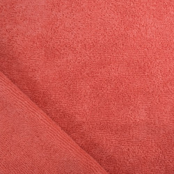 Coral Cotton Terry Fabric - Maison Klem