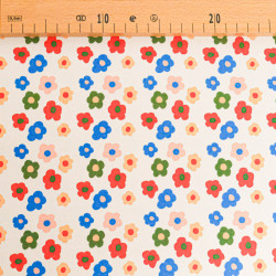 Tissu Jersey de Coton Alba Multicolore - Maison Klem