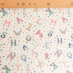 Tissu Jersey de Coton Alba Multicolore - Maison Klem