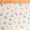 Jersey de Coton Imprimé Alphabet - Maison Klem