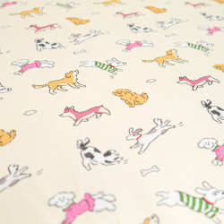 Tissu Jersey de Coton Alba Multicolore - Maison Klem