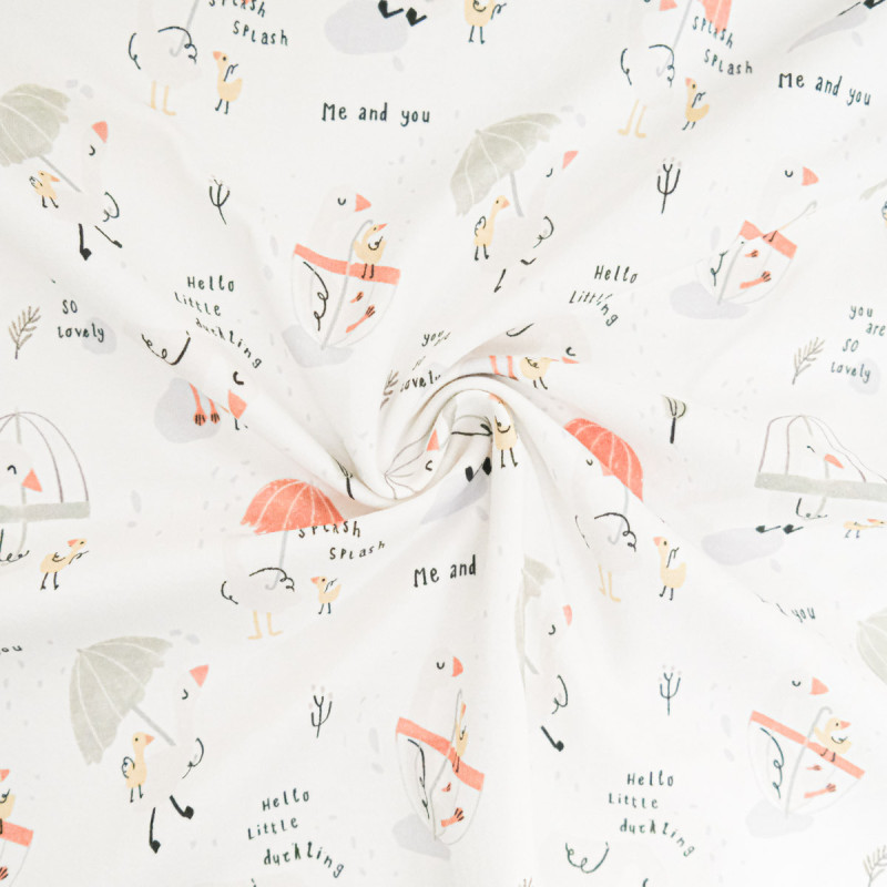 Tissu Jersey de Coton Alba Multicolore - Maison Klem