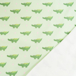 Tissu Jersey de Coton Alba Multicolore - Maison Klem