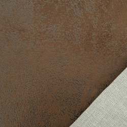 Imitation Cuir Max Marron Foncé - Maison Klem