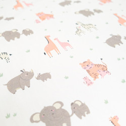 Jersey de Coton Imprimé Jungle Vibes - Maison Klem