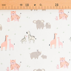 Jersey de Coton Imprimé Jungle Vibes - Maison Klem