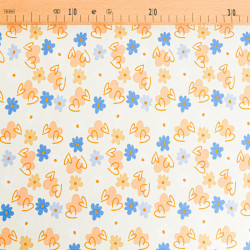 Jersey de Coton Imprimé Sweet Flowers - Maison Klem