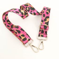 Bandoulière Motif Graou Rose Fluo - Maison Klem